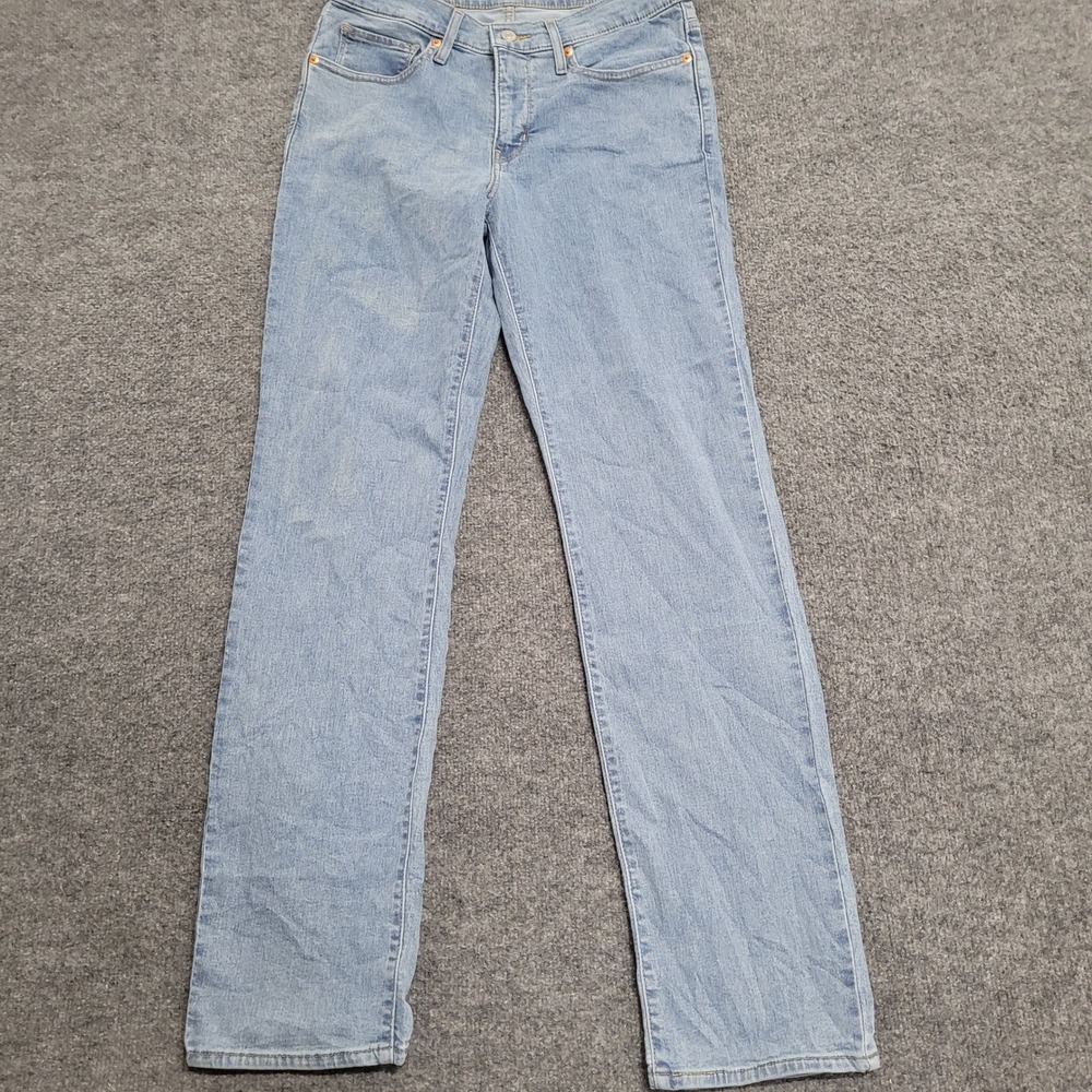 Levi's Jeans Womens Size 30 Light Wash 314 Shaping Straight Denim Casual Classic